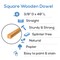 Wood Square Dowel Rods 3/8 inch Diameter, Multiple Lengths Available, Sticks for Crafts & Woodworking | Woodpeckers